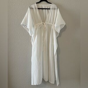 Banana Republic Cream Kaftan